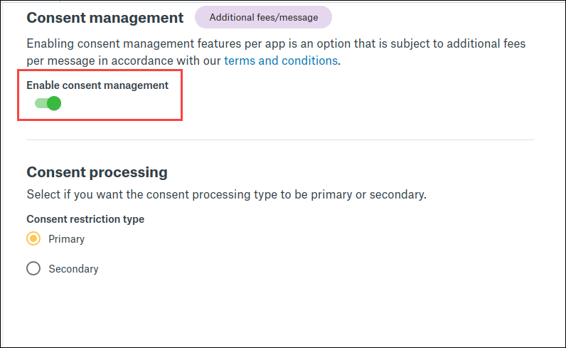 Consent management blocking modes