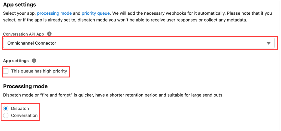 Select Conversation app