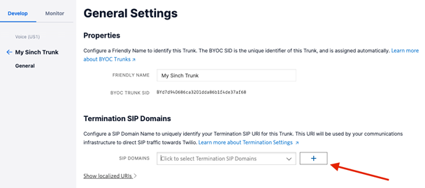 width=850px create new termination domain