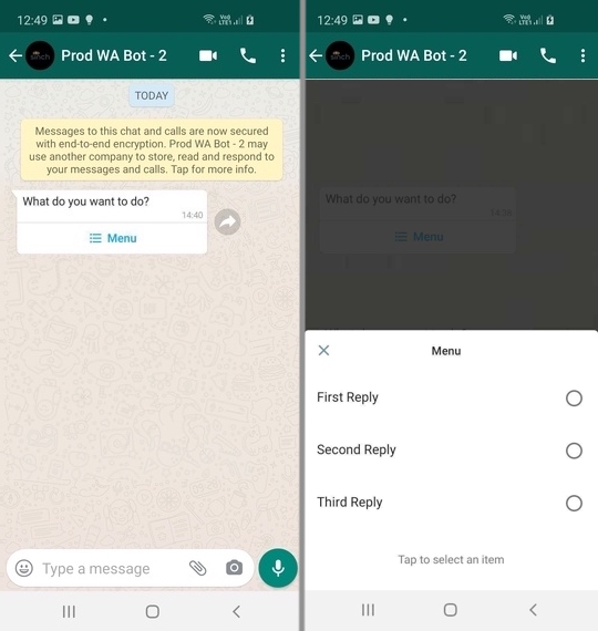 Explicit Channel Message