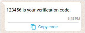 Authentication Message